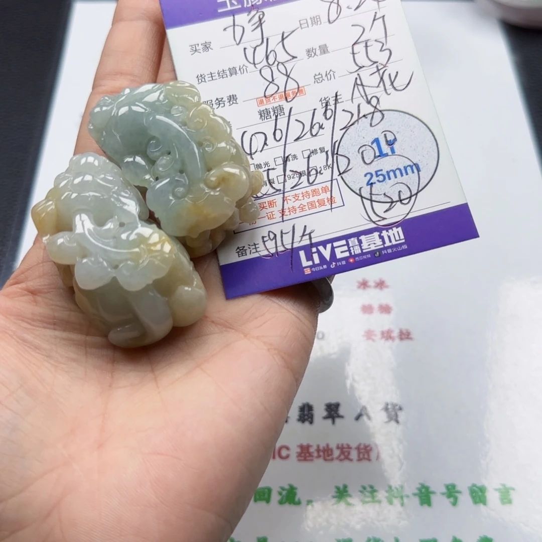伊***️颈饰未镶嵌翡翠翡翠