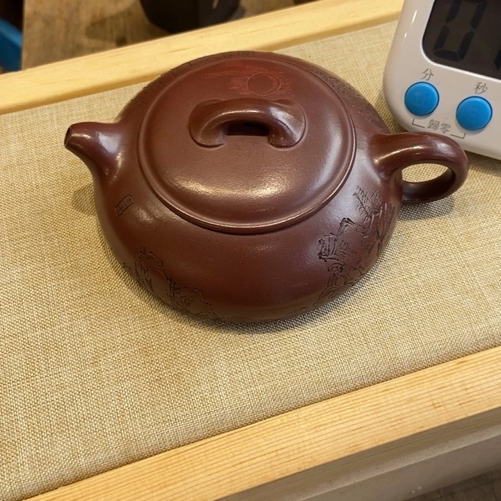 紫砂茶宠明***好雕塑作品