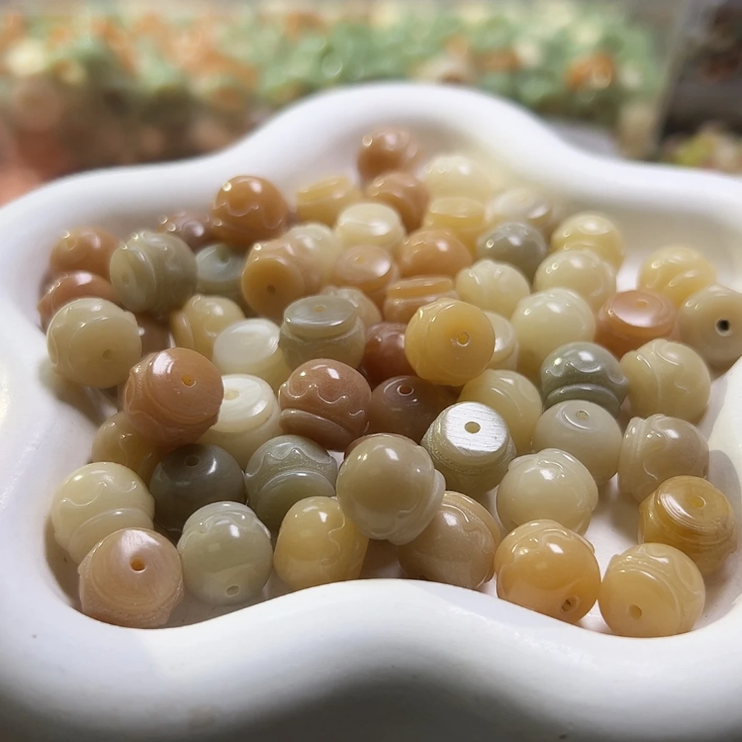 菩提根/象牙果吊坠微瑕13多宝峰蜜罐40颗