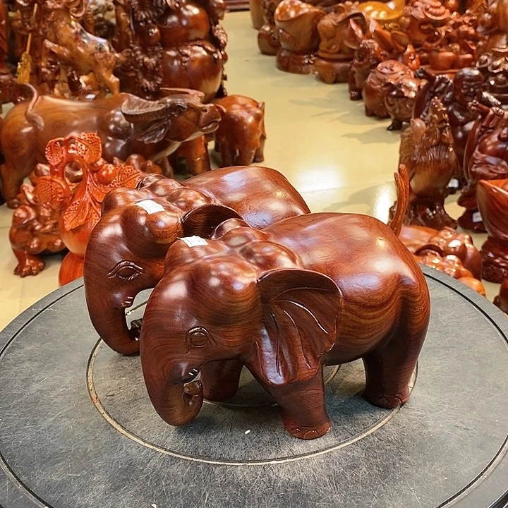 大果紫檀（缅甸花梨）缅甸花梨木大象20