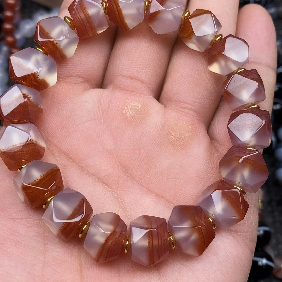 玛瑙/玉髓未镶嵌手链