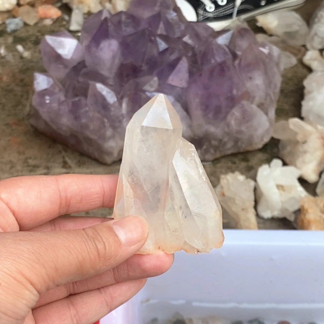 水晶原石摆件未镶嵌水晶