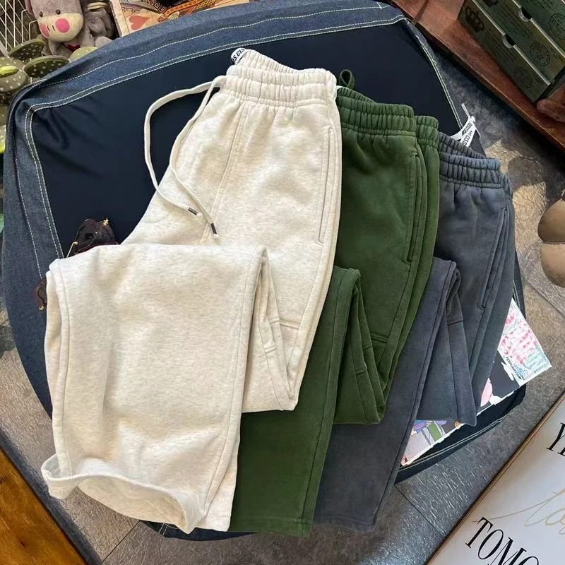 喜家浮力「茜茜字母长裤」牛牛纸袋休闲裤0163