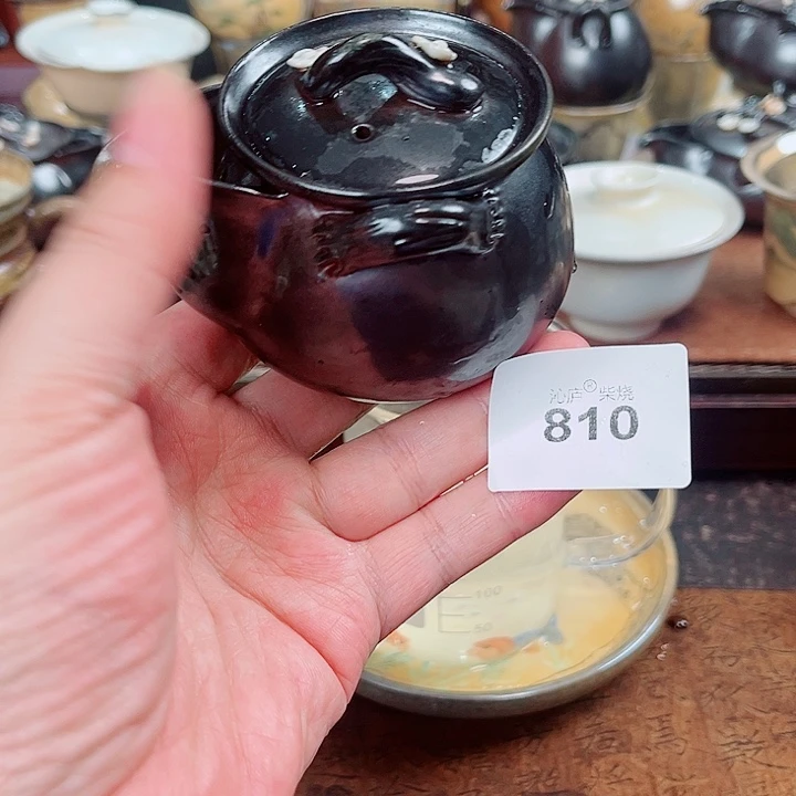 沁庐柴窑古法柴烧全手工茶具