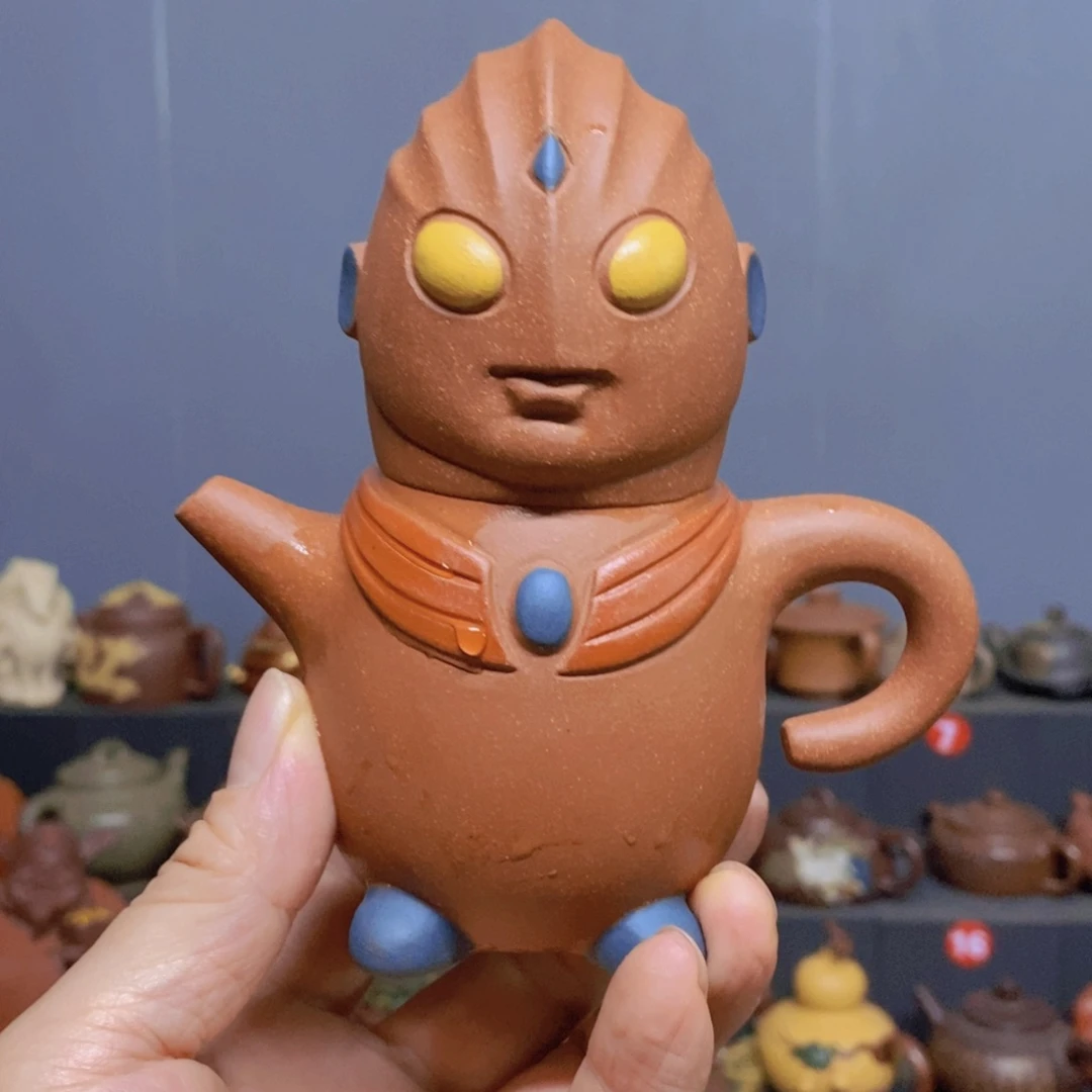 茶杯绿泥紫砂紫砂