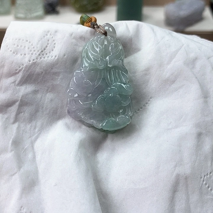 未镶嵌定制翡翠白菜 净货 无鉴赏期