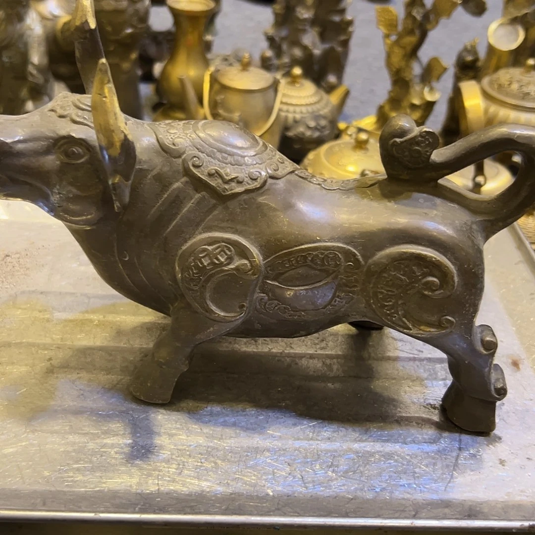 黄铜摆件，文房摆件工艺品祝*！