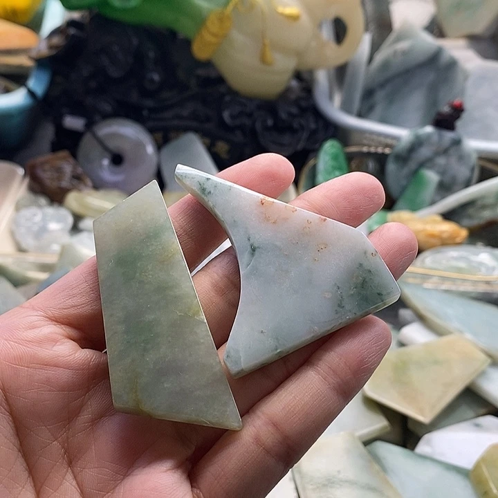 翡翠散珠天然翡翠