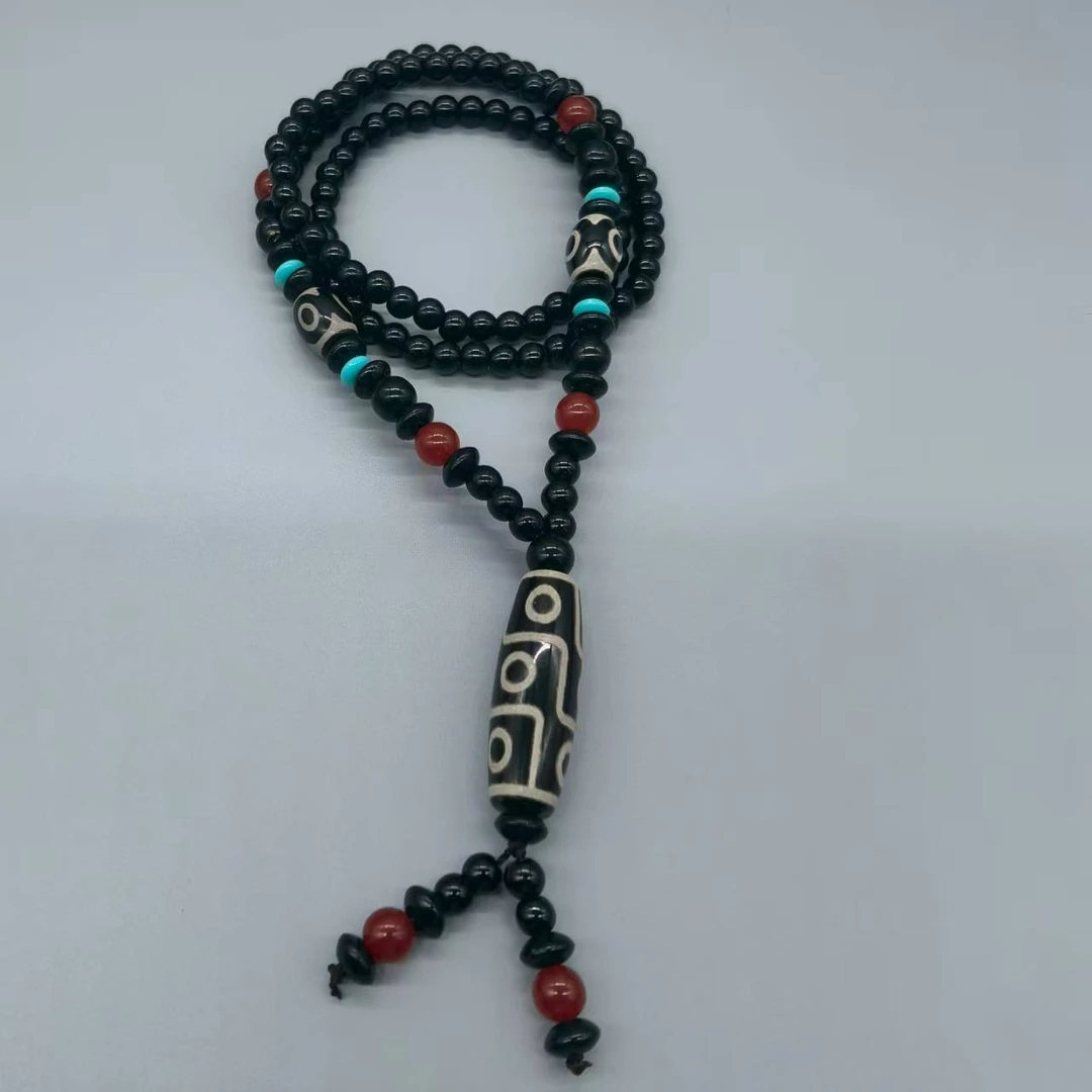 九眼天珠项链吊坠（无礼盒）