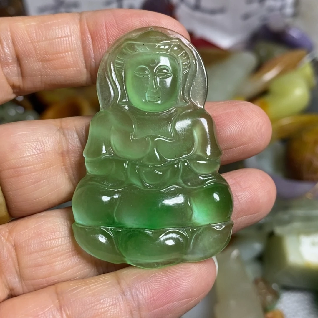 滴血莲花菩提吊坠