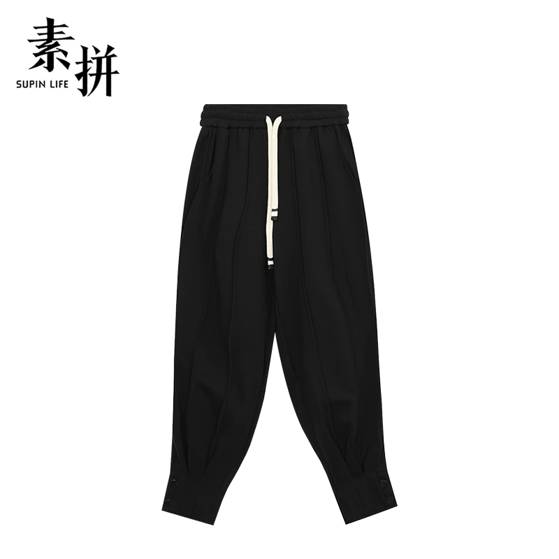 素拼休闲裤SPBXK335172AM