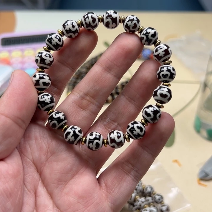 白玉菩提吊坠白色0419