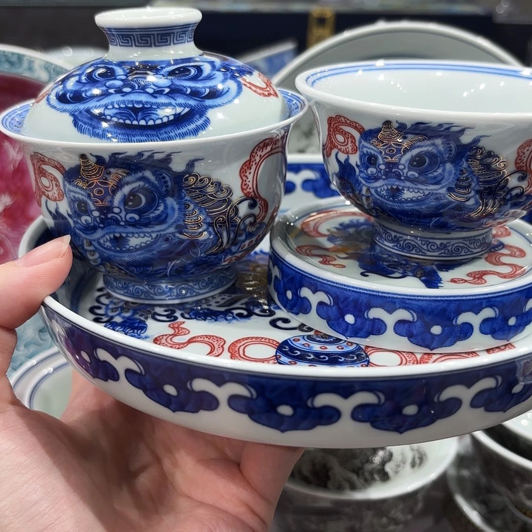 瓷片景德镇瓷器艺术半手