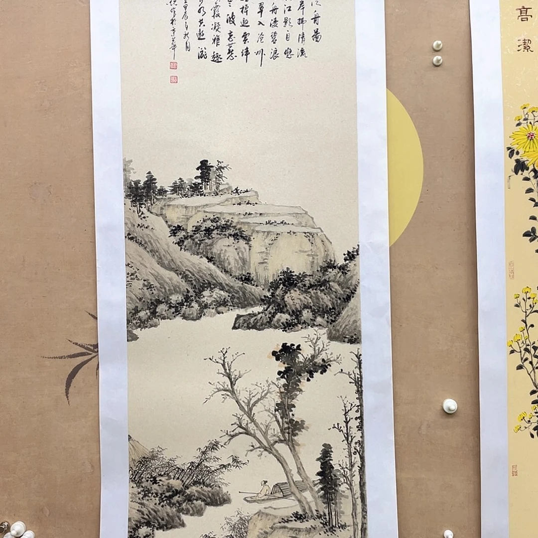 国画手绘国画，精品山水