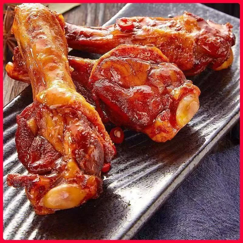 鸭翅根卤味香辣批发小腿鸭腿即食真空开袋小吃休闲零食鸭肉