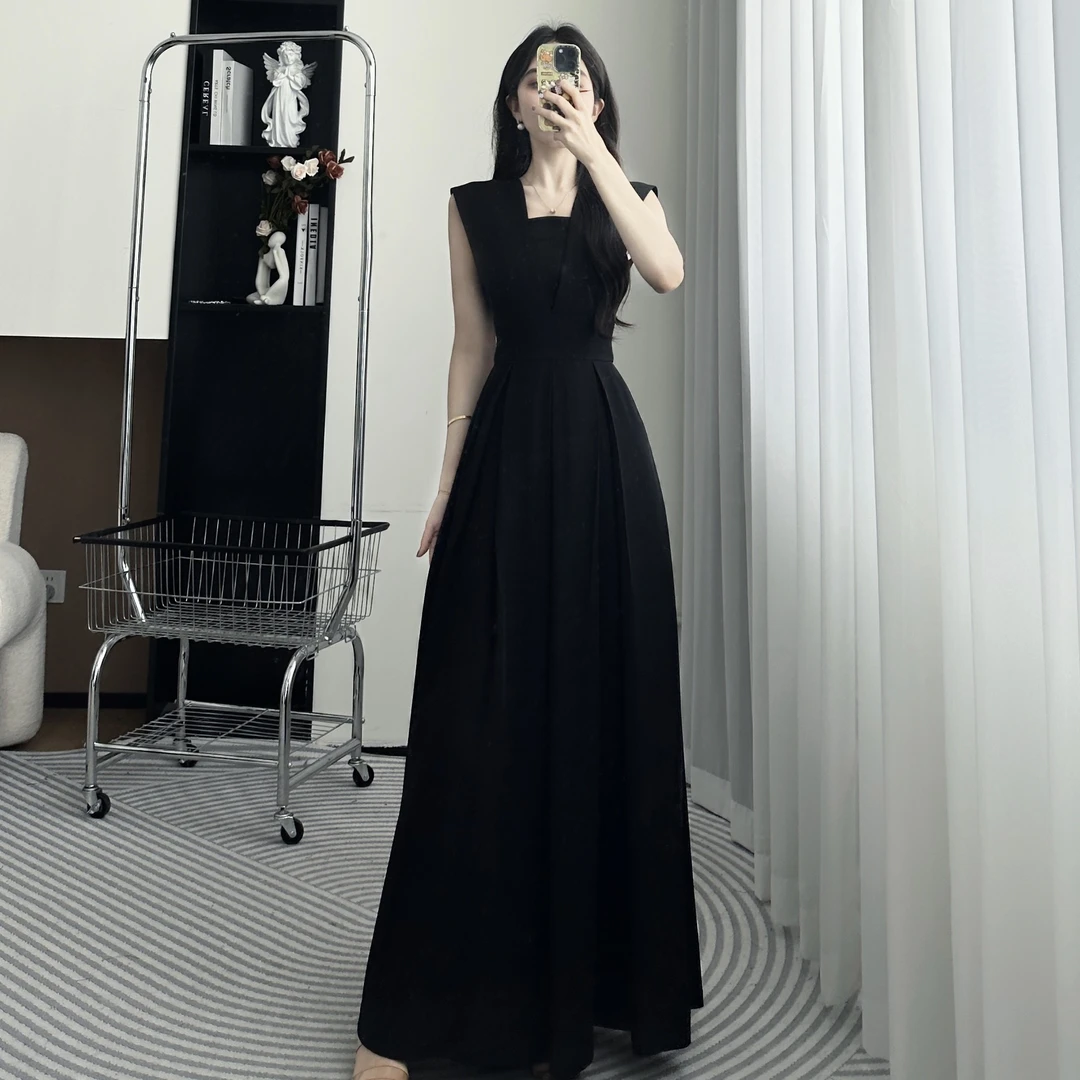 拉夏贝尔25夏高级气质时尚法式收腰百搭通勤显瘦连体裤 10416 LSC