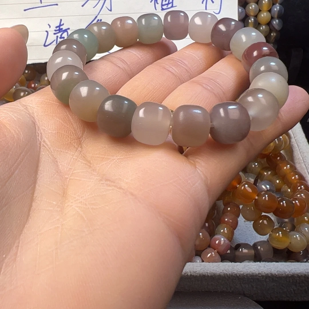 玛瑙/玉髓未镶嵌手链