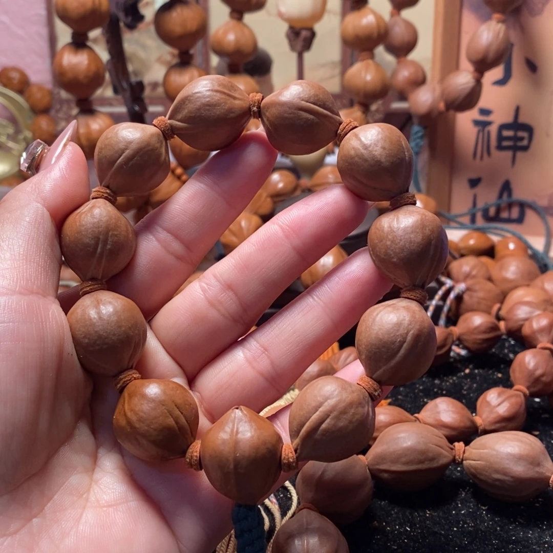 手串/手链橄榄核2.0原皮蜜桃铁盒