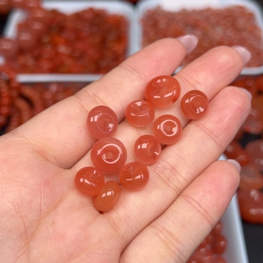 南红玛瑙未镶嵌吊坠(不含链)