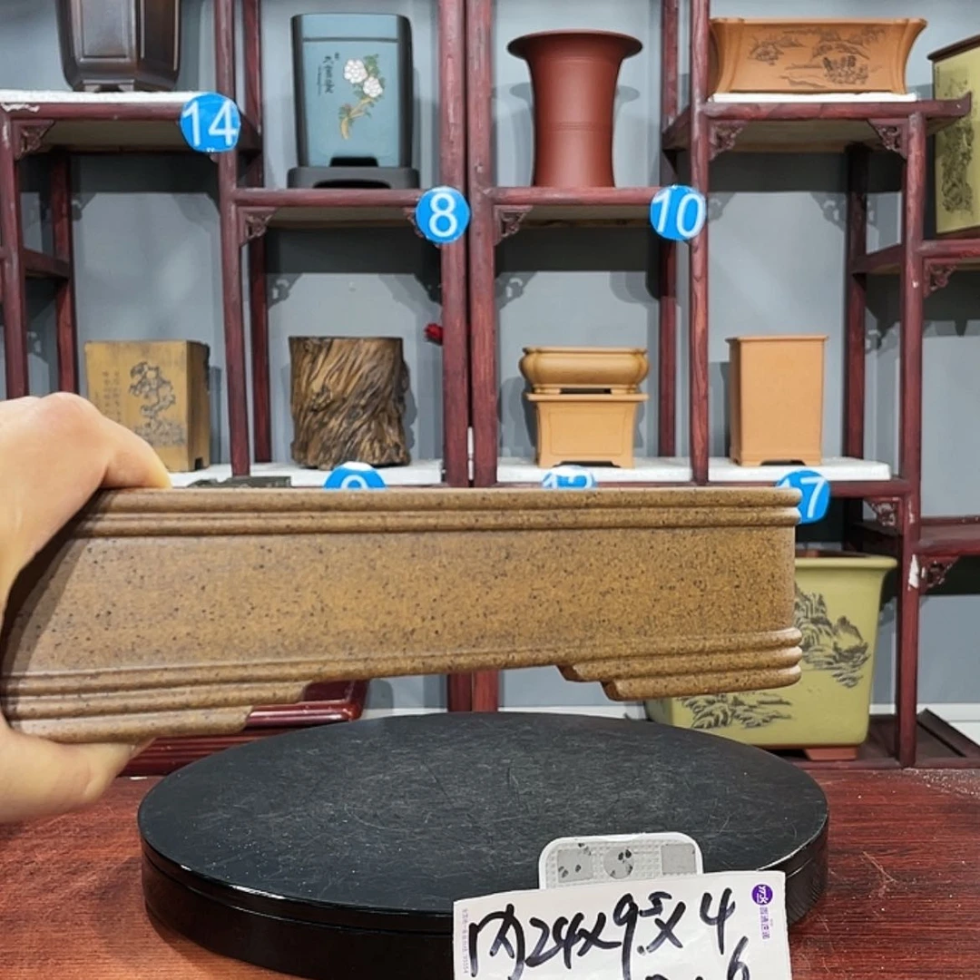 【闪购商品】紫砂花盆慈*紫砂花盆