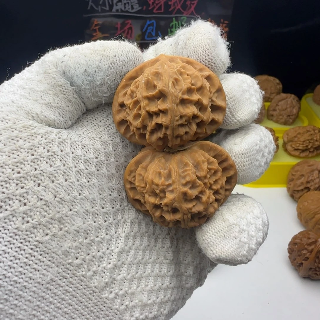 把件文玩核桃宫灯尖扫了尺寸43