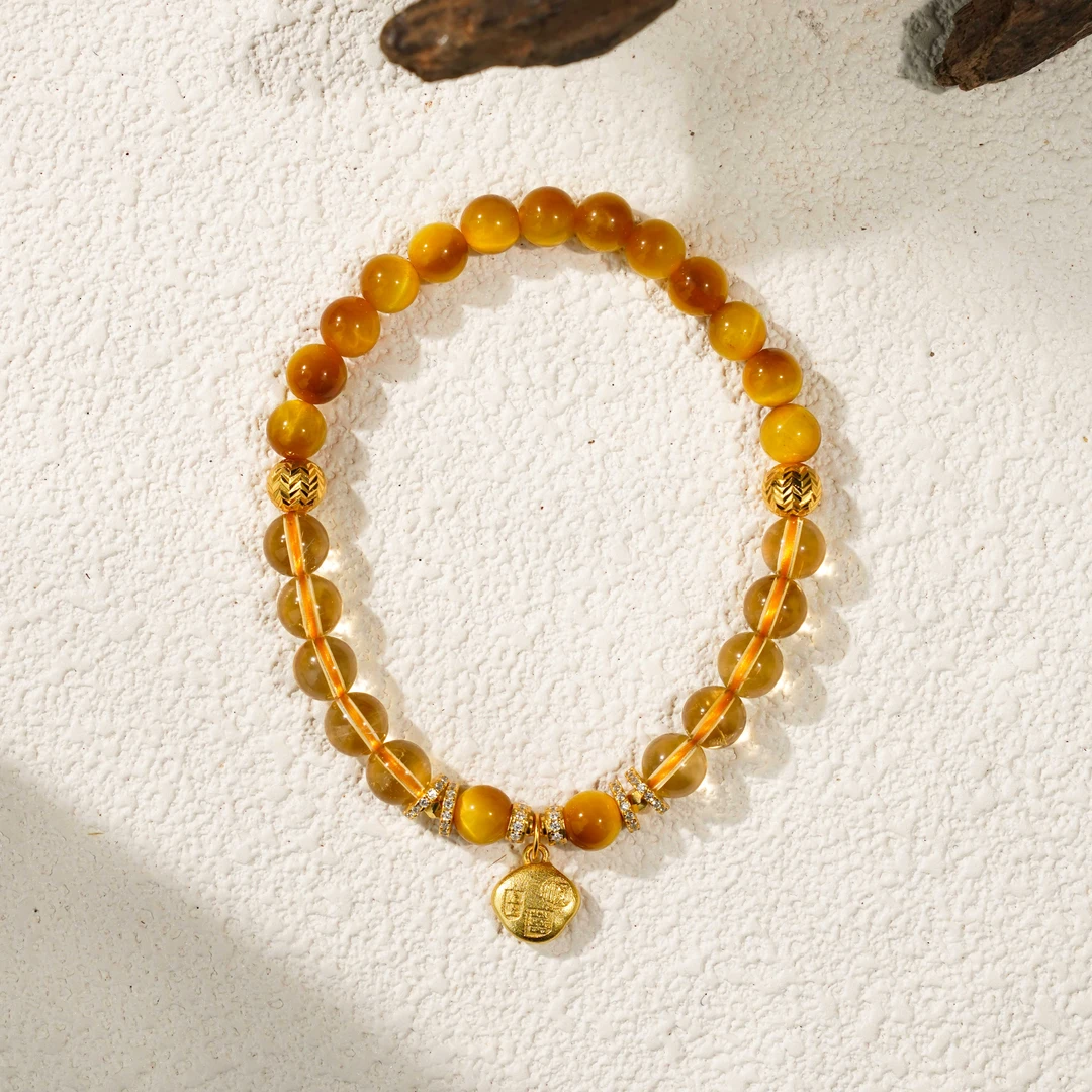 【才业并茂】虎眼石手串（天然珠宝多样性发其一）