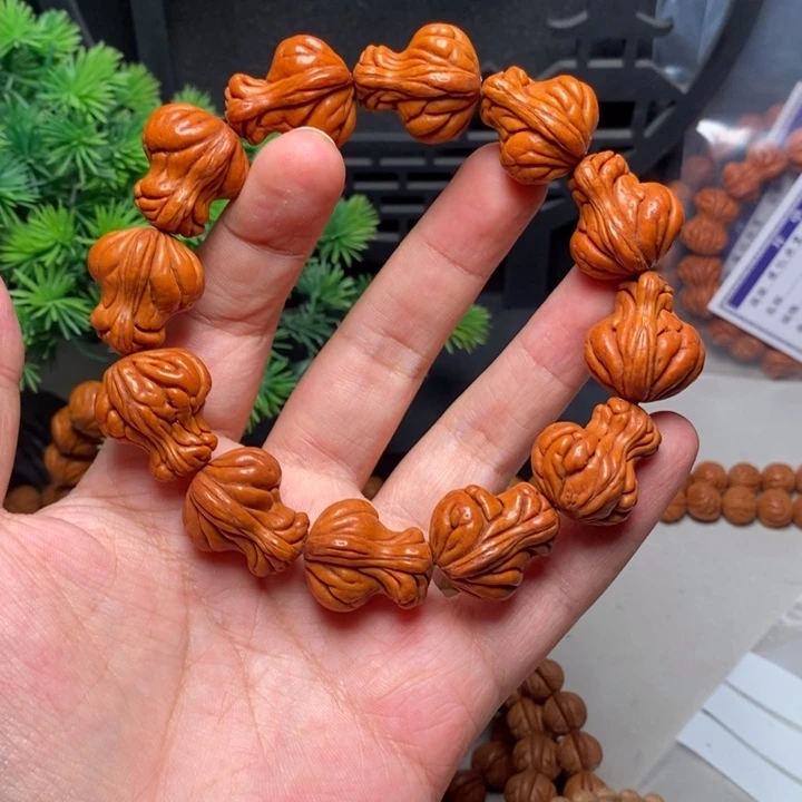 桃核手串好***人异形葫芦