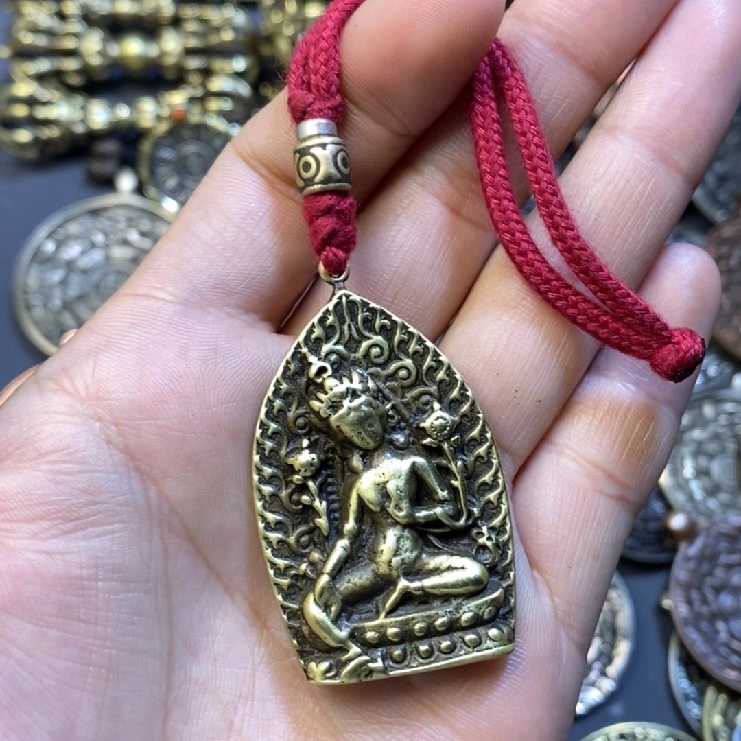 藏式绿度母牌子搭配