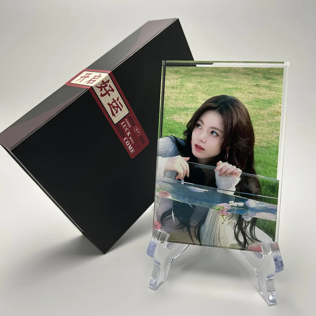 【明星盲盒】周边高工艺精美亚克力水晶砖