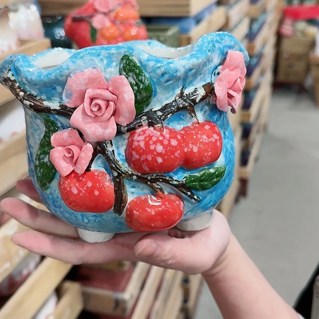 【闪购商品】陶瓷福利品，花盆凑单满10元发货！