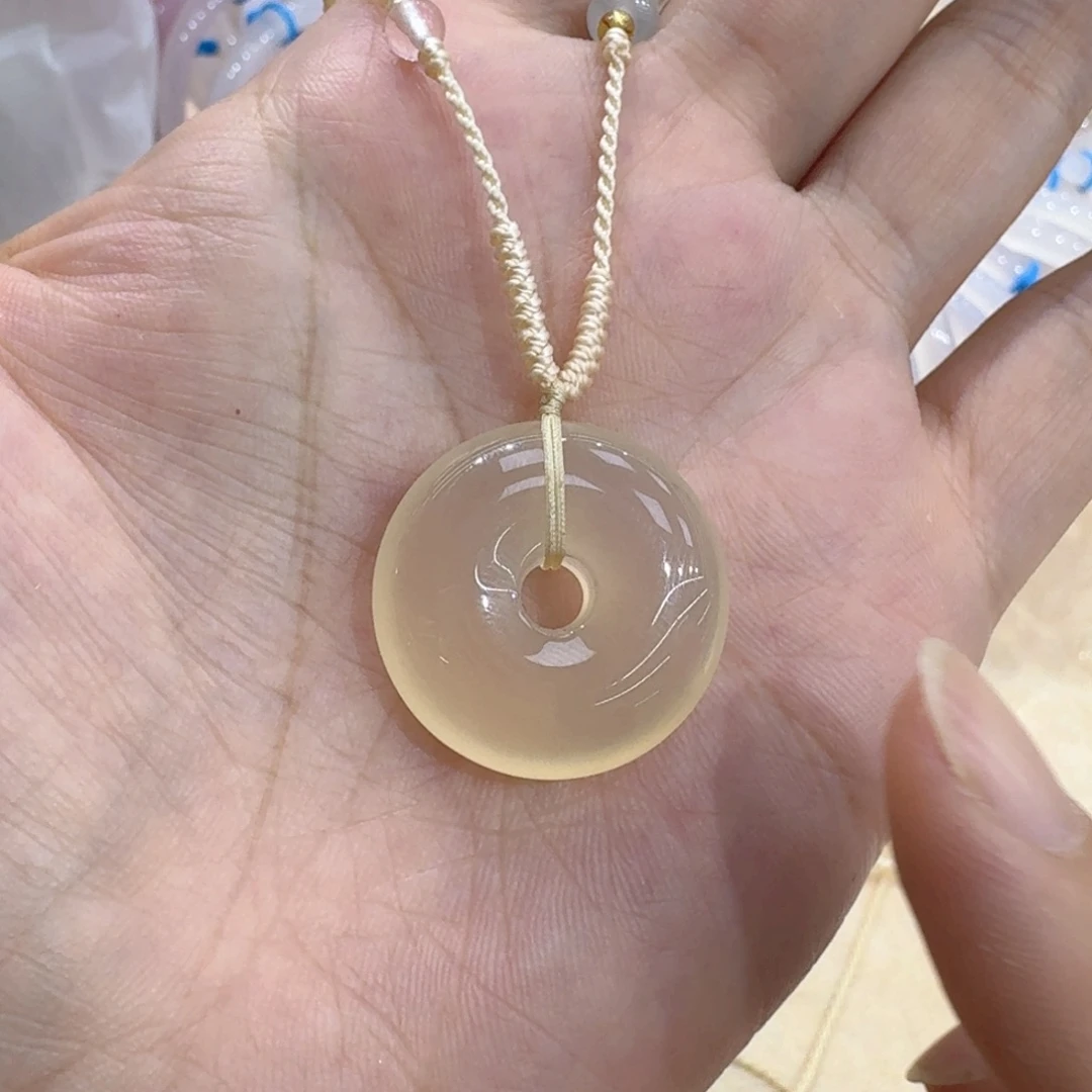 玛瑙/玉髓未镶嵌吊坠(不含链)