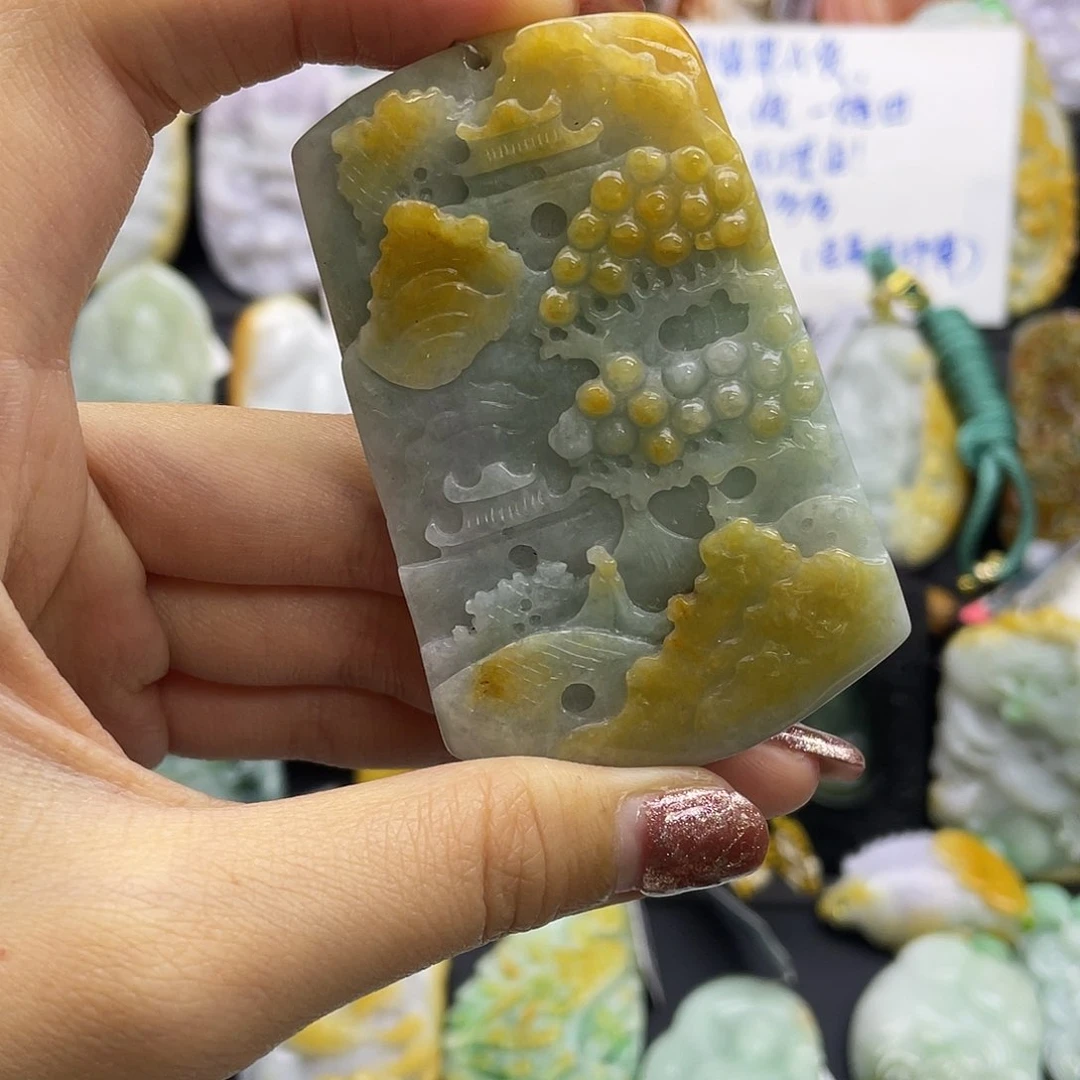 翡翠吊坠(不含链)未镶嵌