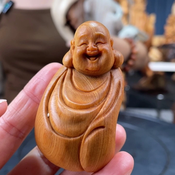 柏木（崖柏）手把件