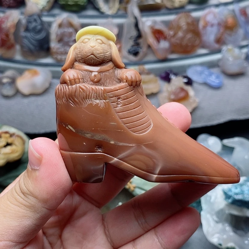 【闪购商品】未镶嵌摆件定制石英质玉