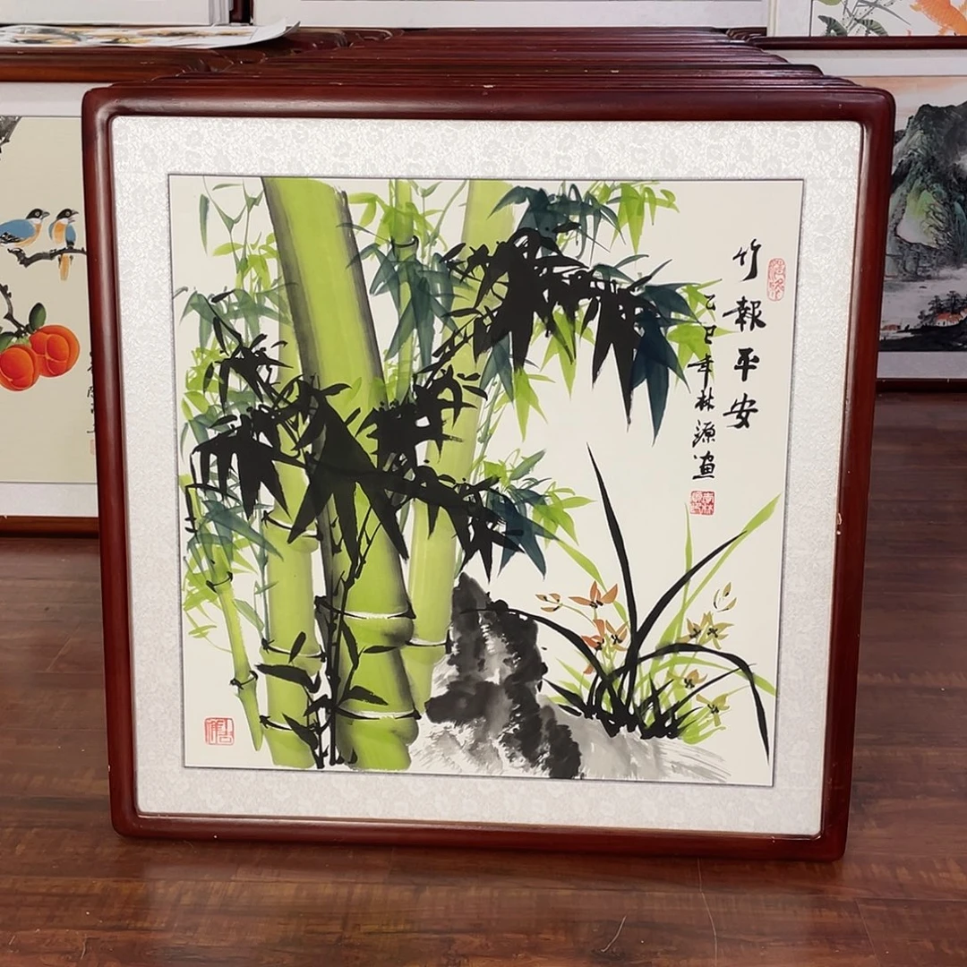国画带框尺寸63*63厘米