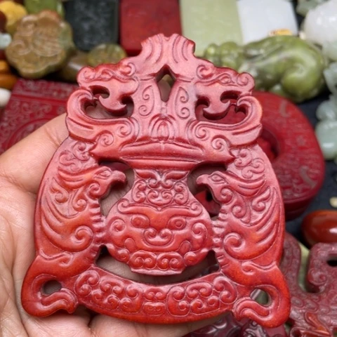 和田玉颈饰未镶嵌66