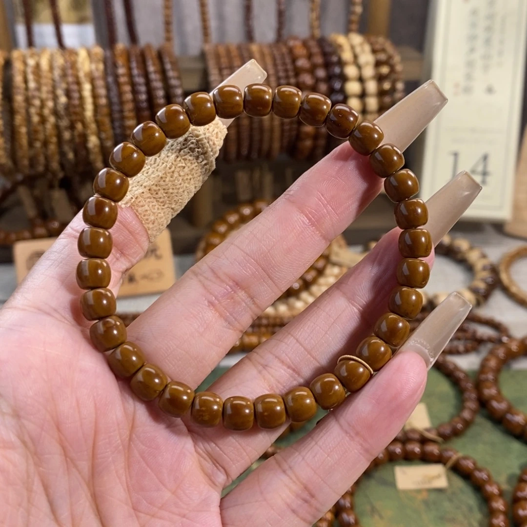 阿***.手串紫金鼠7黄皮老型高货干净