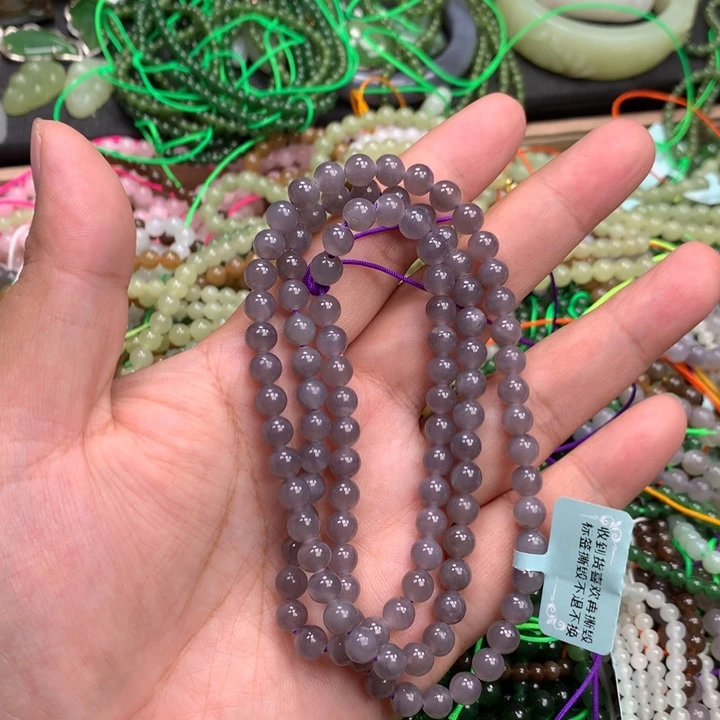 和田玉未镶嵌手链44