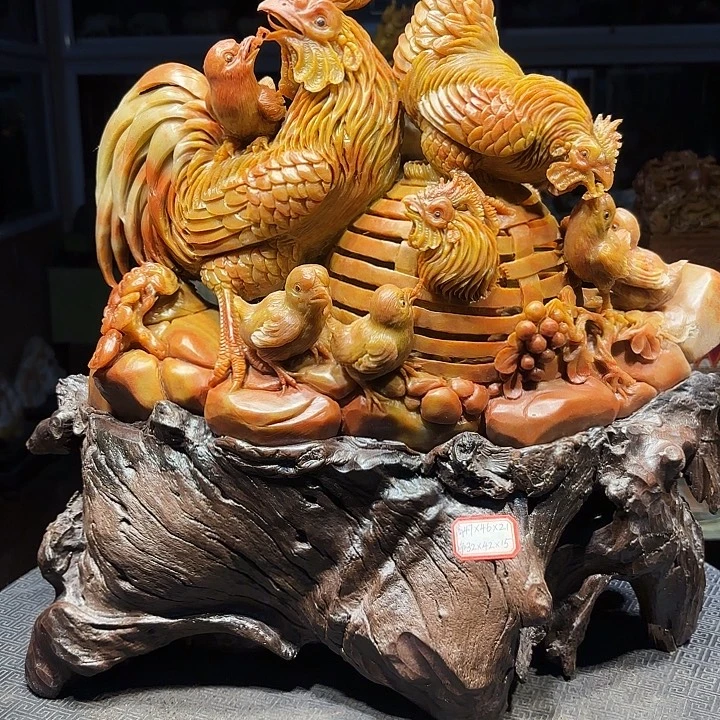 清***哥寿山石寿山石雕刻工艺品