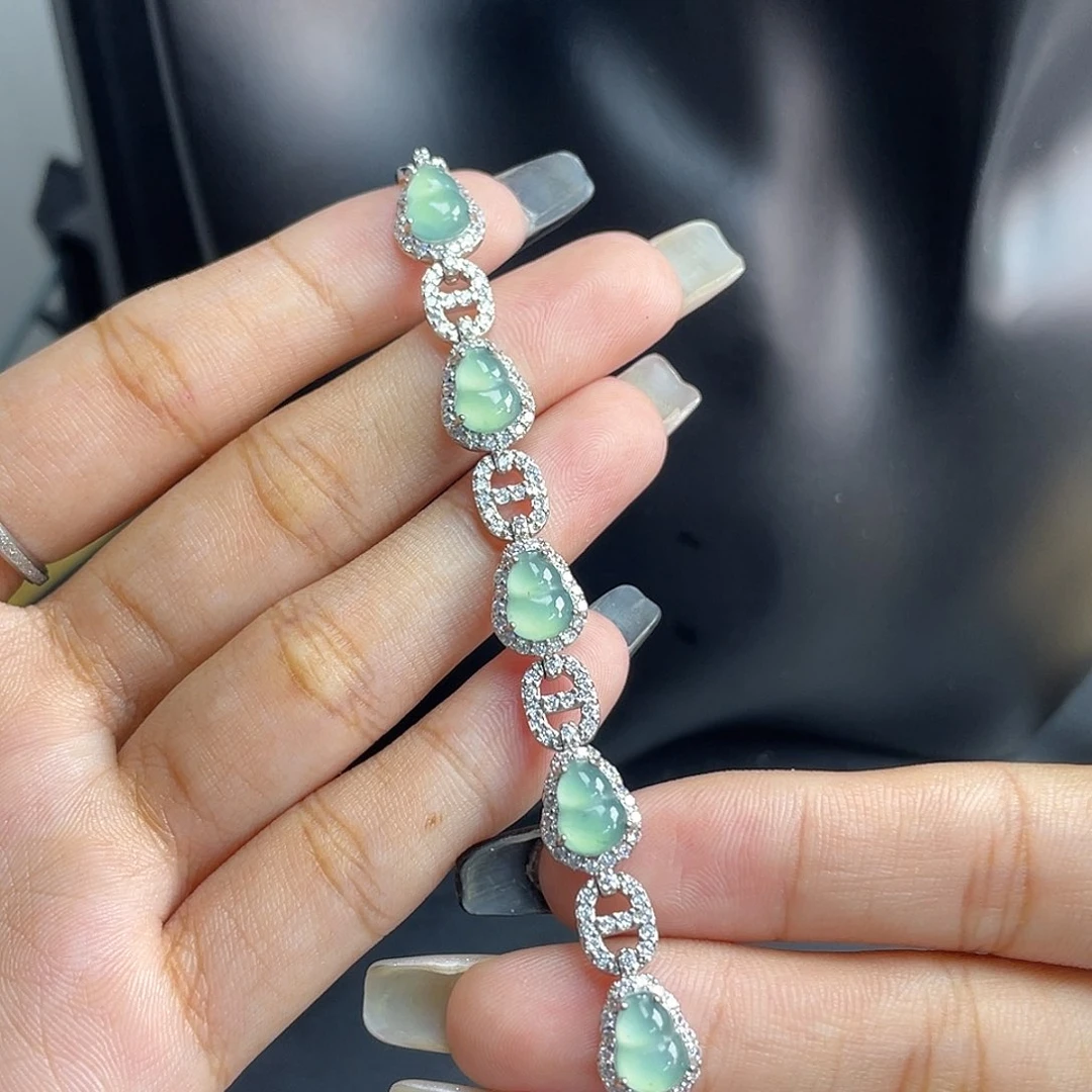 未镶嵌手链翡翠手链