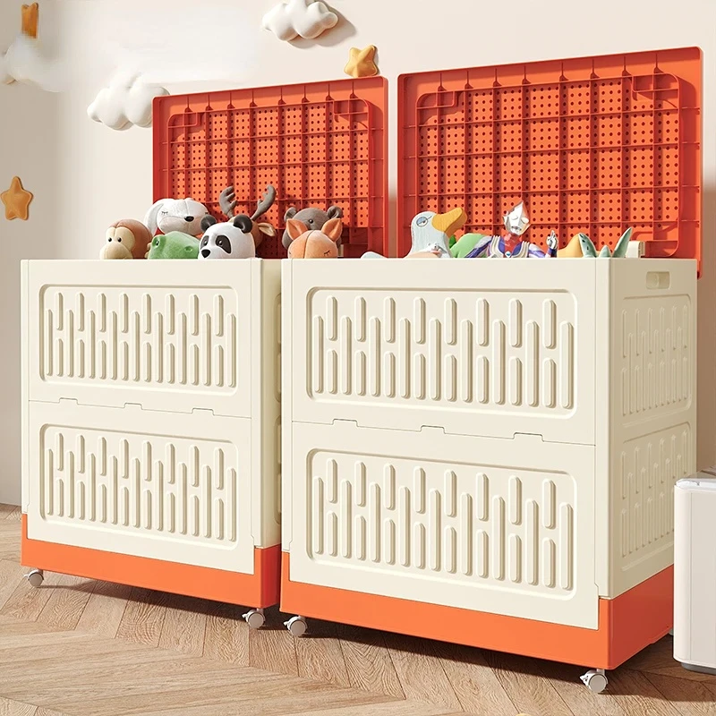 HX衣服收纳整理家用大容量超大号衣物棉被被子收纳翻盖式收纳箱