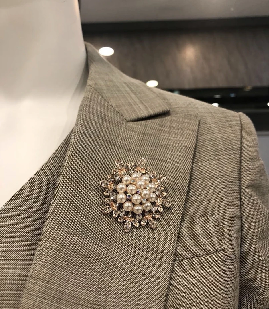 【雪花】高档胸针 X9