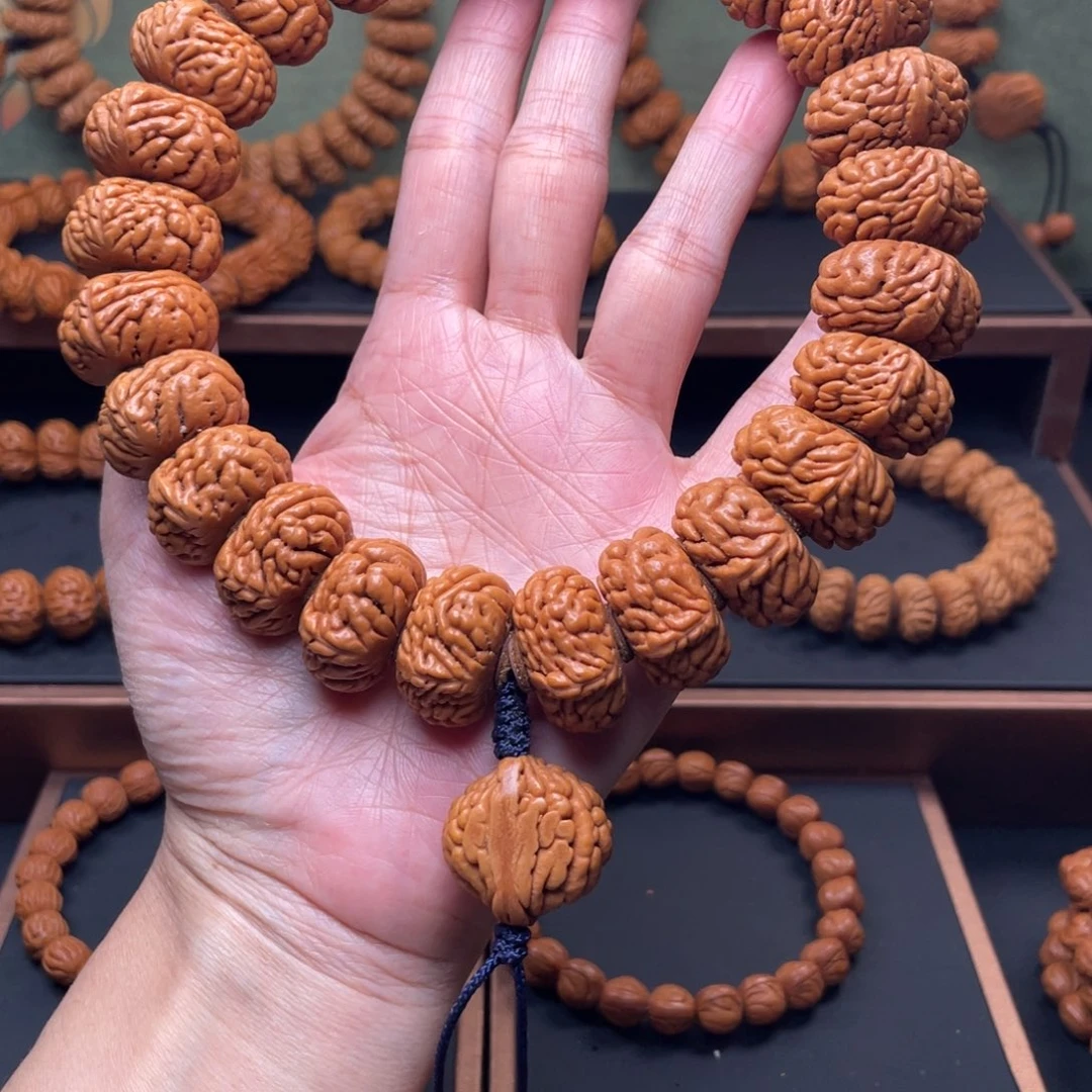 手串桃核23麒麟纹