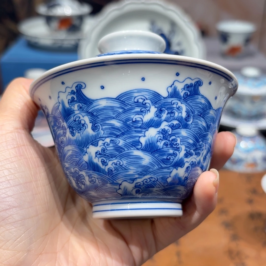 手工手绘陶瓷茶具