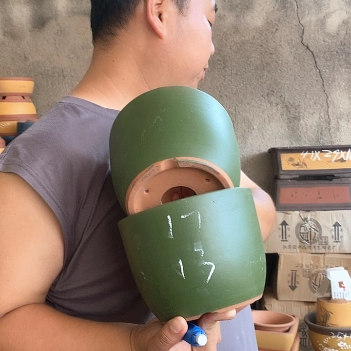紫砂花盆盆栽花卉苗木种植