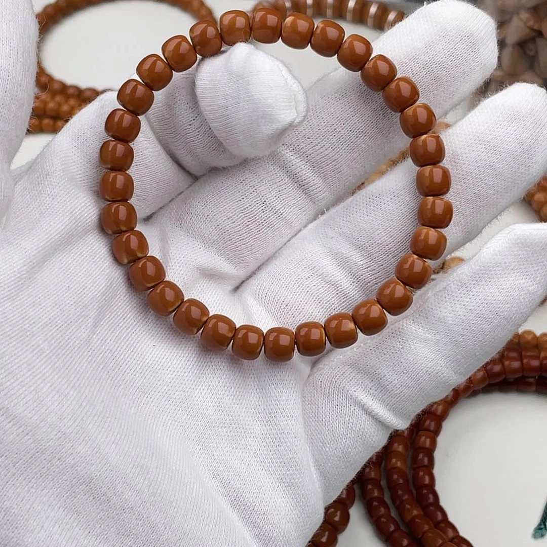 橄榄核手串老挝核核尖手串