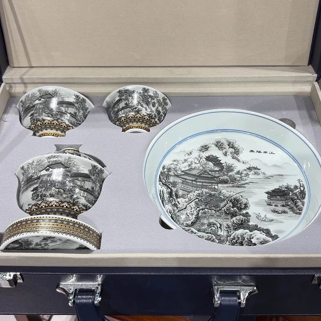 瓷片景德镇瓷器艺术半手
