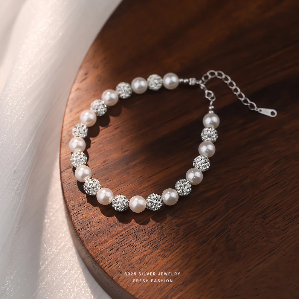 925银手链 925纯银璀璨星球手串温婉小众手链轻奢气质高级感手链