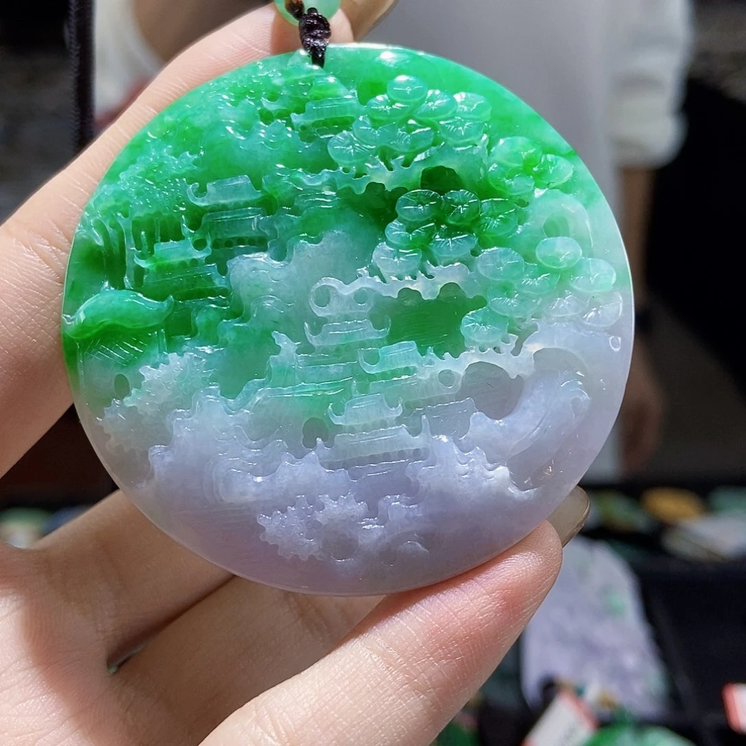颈饰未镶嵌翡翠翡翠