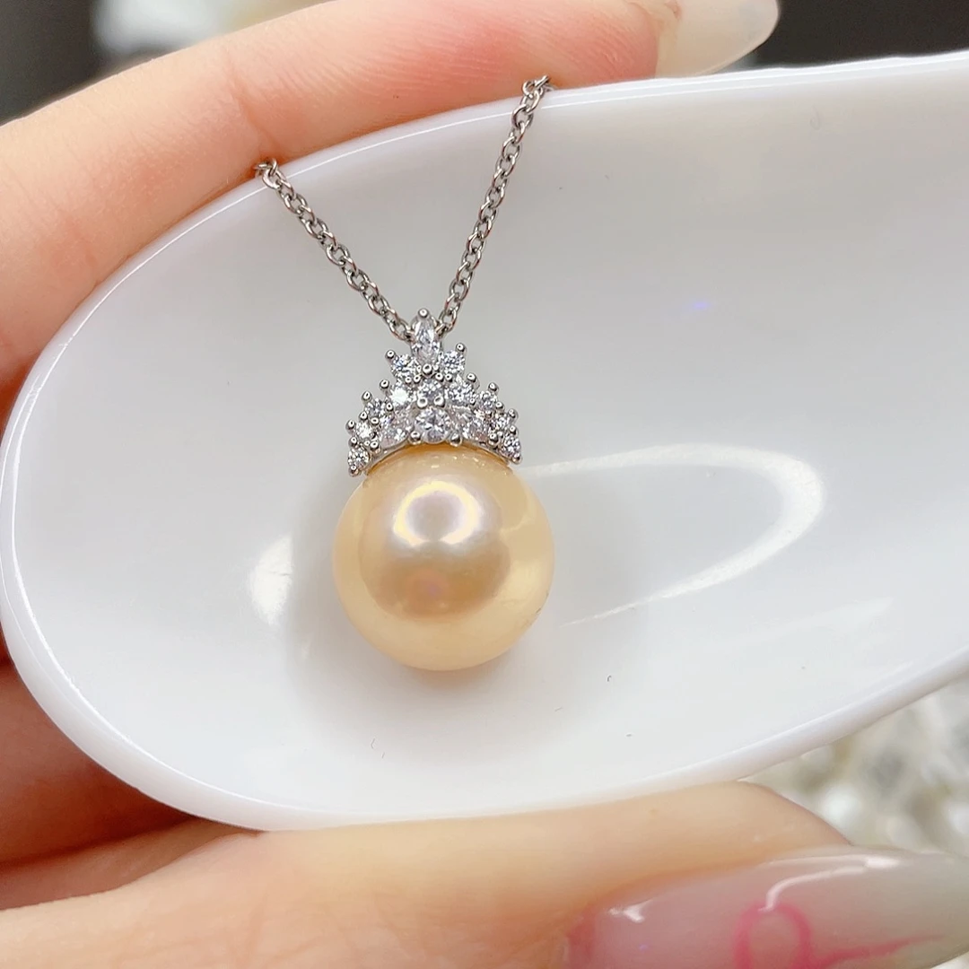 淡水珍珠未镶嵌吊坠(赠链)